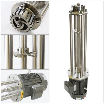 Máy trộn đồng nhất thực phẩm bằng thép không gỉ Nhũ tương